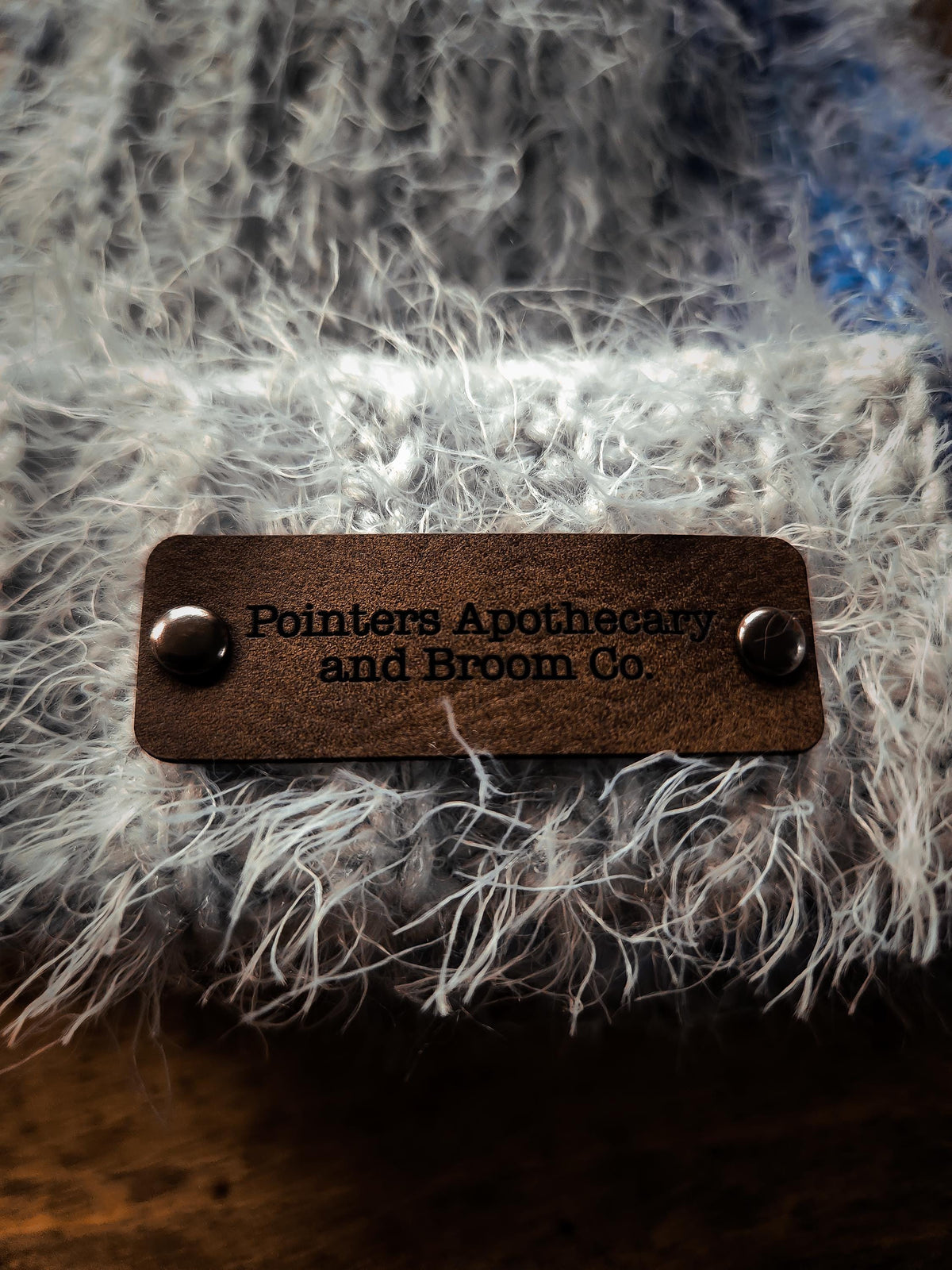 Wolf Moon Hat | Hand Crocheted Fuzzy Beanie | Winter Woodland Wear