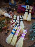 Mushroom brush, tampico fiber veggie brush