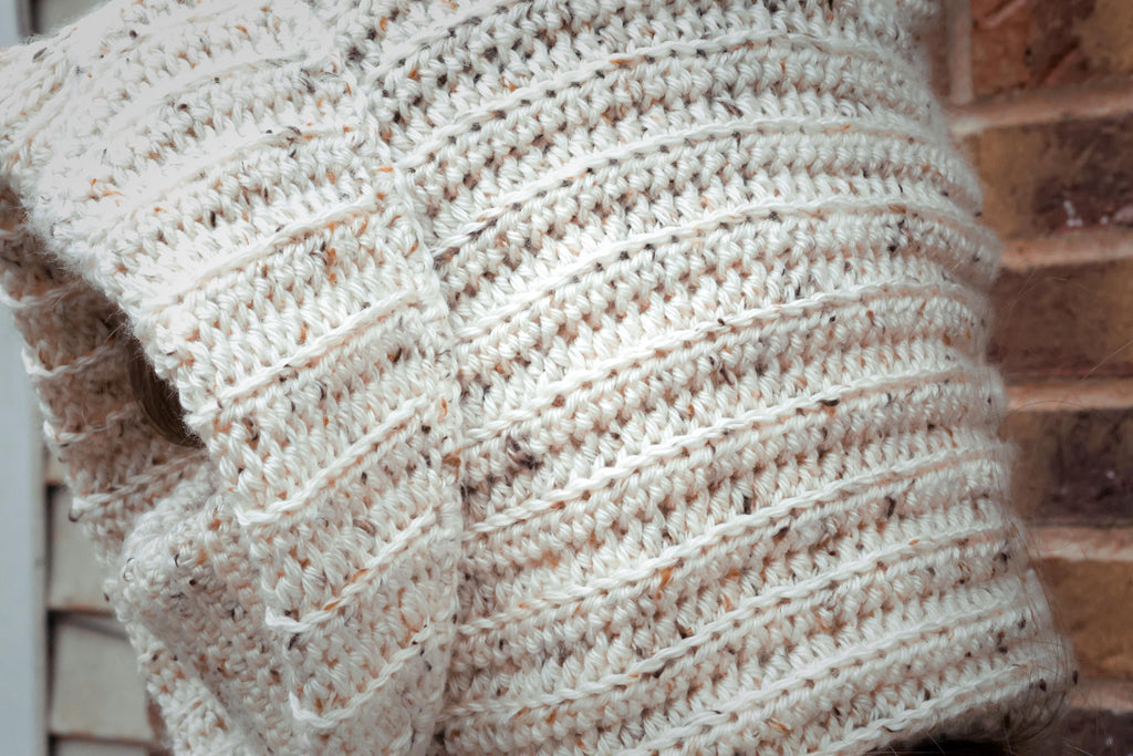 Tweed Collection Hooded Cowl – Unisex Crochet Hood