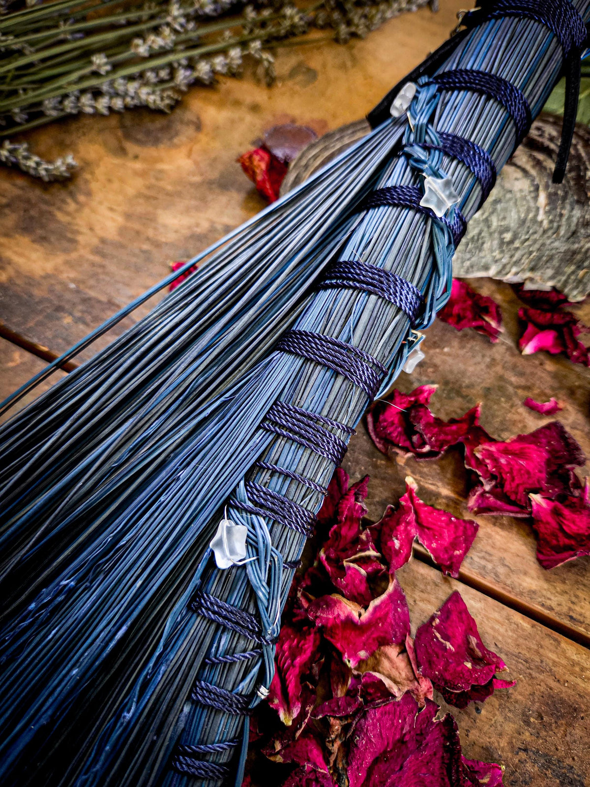 Blue Moon Collection – Handcrafted Ritual Brooms